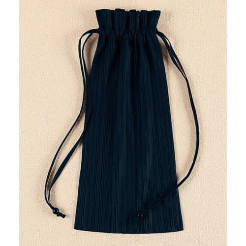 Miyake New pleated pouch female storage bag