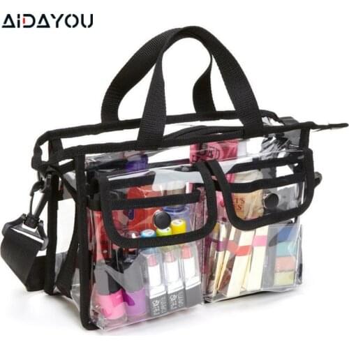 Transparent Game Changer Travel Bag- Waterproof Storage Bag for at Home or Travel Use Makeup Bag bag118