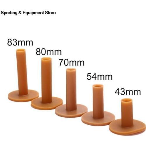 Rubber Golf Tee Holder Training Practice Tee Mat Golves Ball Hole Holders Beginner Trainer Practice 43/54/70/80/83mm to pick