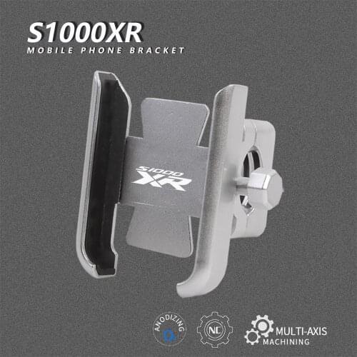 S 1000 XR For BMW S1000XR 2015-2021 2018 2019 2020 Motorcycle CNC Aluminum Handle Bar Mobile Phone Bracket GPS Stand Holder
