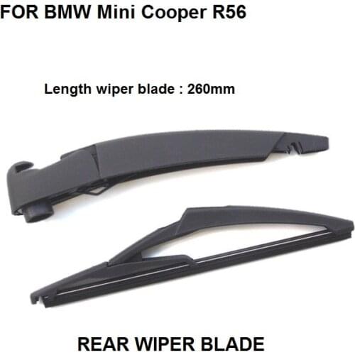 Rear Wiper Window Wiper Blade For BMW Mini Cooper R56 Hatchback Rear Wiper Arm & Blade 2006-2013 New Set