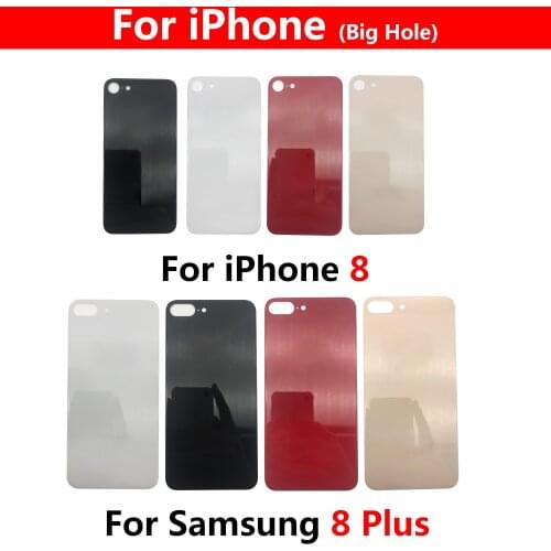 Replacement Full Housing For Iphone 8 Plus Big Hole Battery Back Cover Door Rear Back Case