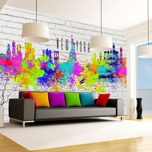 New York Wall mural-colors-400x280 cm