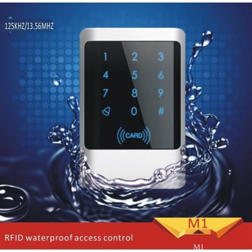 Outdoor IP68 Waterproof RFID Access Control Keypad metal shell Keyboard Touch Panel Electronic Door Opener System