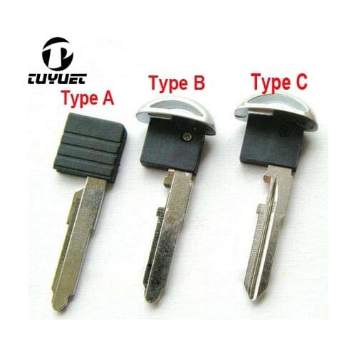Uncut Blank Smart Key Blade For MAZDA M3 M6 Summit CX5 Smart Card Emergency Key Insert Blade