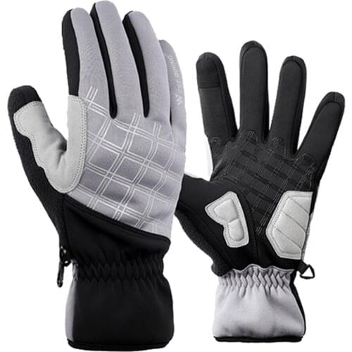 Cycling Gloves Bike Shockproof Pad Anti-Slip Full Finger Glove Touch Screen