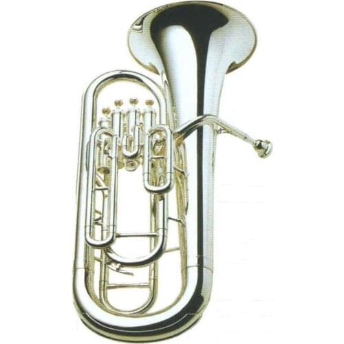 High-Grade Silver plated Euphonium 4 Pistons