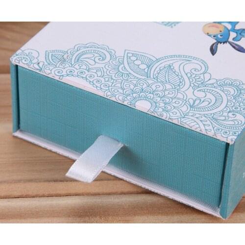 Wholesale Custom Logo Rigid Sliding Out Drawer Box Fancy Gift Box for Jewelry ---PX11423