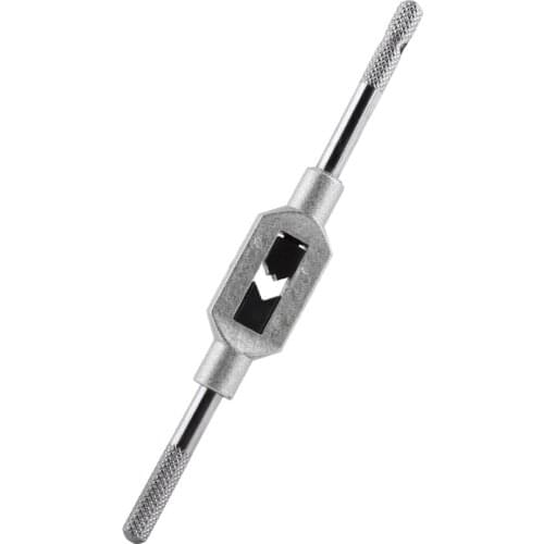 1Pc Tap Wrench Tool Holder Adjustable 130mm Engineers Suitable for M2 to M4 Metric Tap Hand Tools