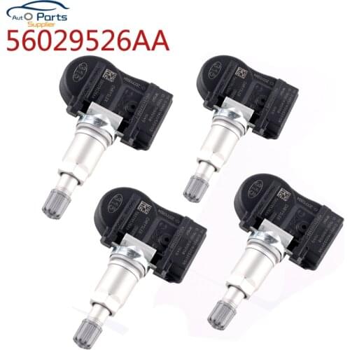 4 PCS/LOT 56029526AA For Chrysler Jeep Dodge TPMS Tire Pressure Monitoring Sensor 315Mhz car accessories