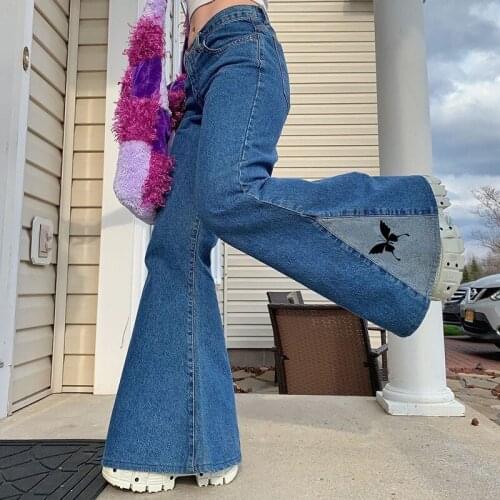 AAIQIQI Women's Flared Jeans