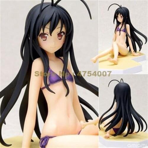 Anime accel world kuroyukihime death by embracing swimsuit bikini pvc acton figure model collection 8.5cm Toy