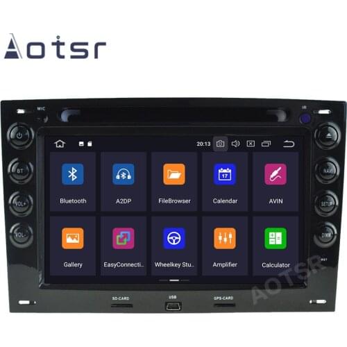 AOTSR 2 Din Car Radio Auto Android 10 For Renault Megane 2003 - 2010 Multimedia Player Stereo GPS Navigation DSP IPS AutoRadio