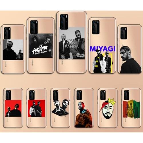 Hajime MiyaGi Andy Panda Accessories Phone Case Transparent for Huawei P20 P30 P40 lite pro P smart 2019 honor 8x 10i