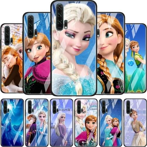 Disney Princess Aisha for Honor 30 20 10 9X Pro Plus Lite 8X Huawei Y8P Y6P Y5P Y9 Y7 Y6 2019 Tempered Glass Phone Case