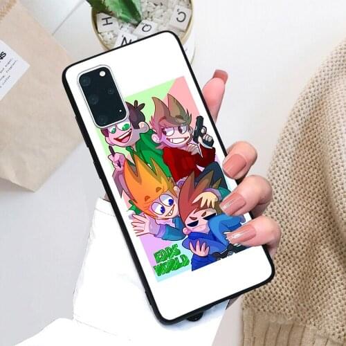 For Samsung Galaxy Eddsworld Poster Soft TPU Black Border Samsung Galaxy Case