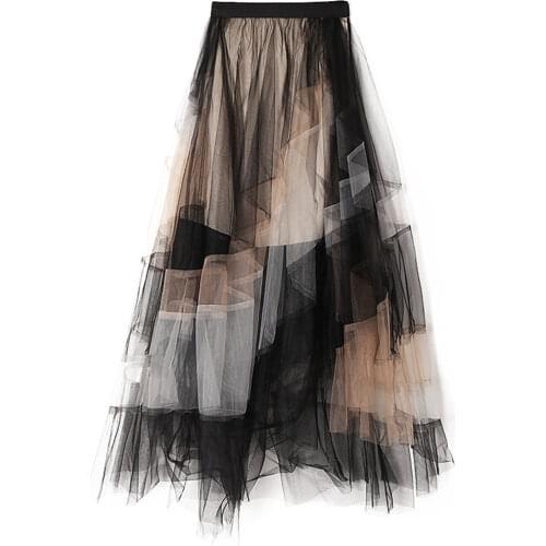 DEAT Women's Fluffy Skirts