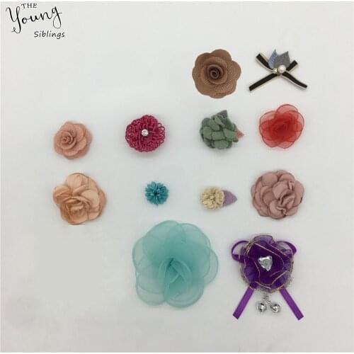 New 1PCS Artificial 3D flower Silk Flowers Head wedding party home decoration DIY wreath scrapbook gift box craft Accessories