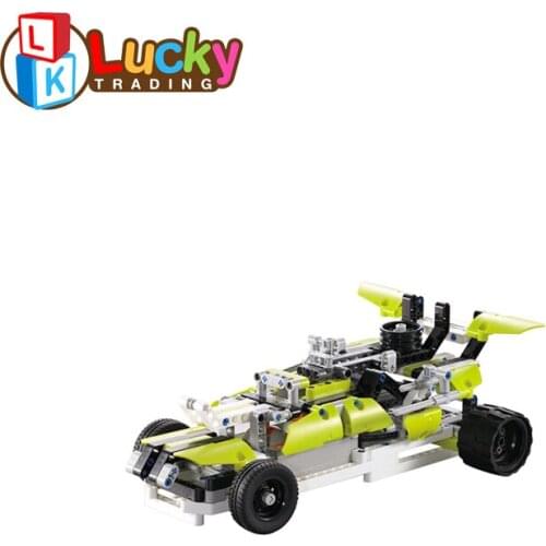 Cool Unique Deformation RC Car 2.4g Building Blocks Design Toy Remote Control Car Racing High Speed Wltoys for Kids Children