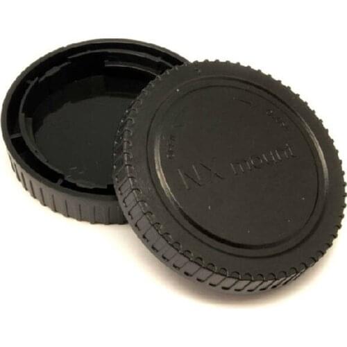 2 in 1 Body Caps + Rear Lens Cap Cover for Samsung Camera Lenses NX NX10 NX11 NX100 NX200