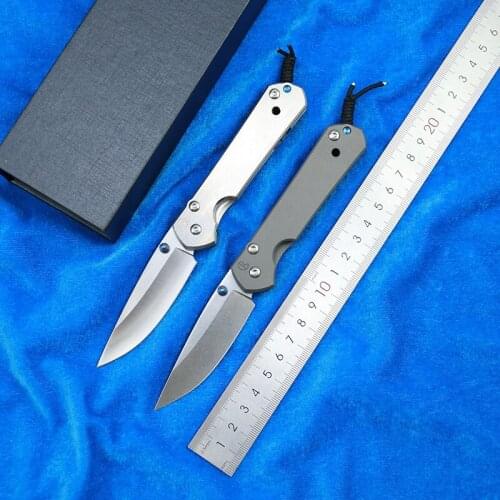 LEMIFSHE Small Sebenza 21 D2 blade titanium handle folding pocket camping hunting outdoor EDC tool dinner kitchen knife