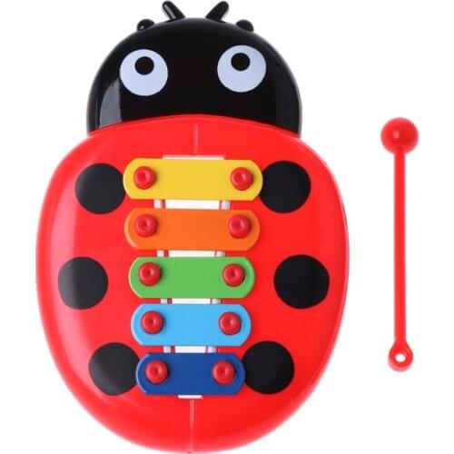Cute Ladybug Baby Puzzle Insects Piano Music Instrument Toy Educational Toy