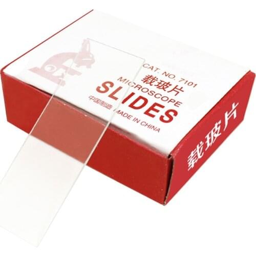 Newscope/ 50pcs Biological Microscope Slides Blank Microscope Part & Accessories Free Shipping Wholesale