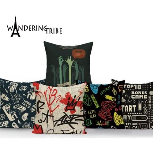 1 Piece Game Console Style Pattern Era Printed Terry Cloth Home Decoration Table Mat Cloth Tea Towel Coaster 42*32 Servilletas