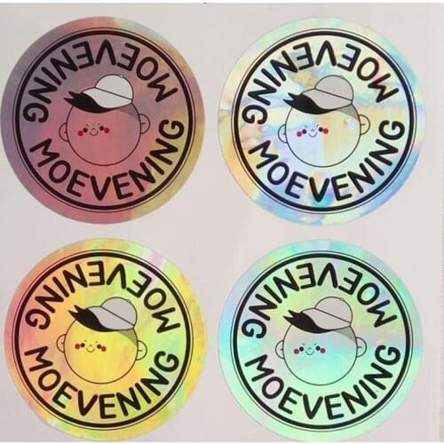 Wholesale custom own logo printing decorative car sticker