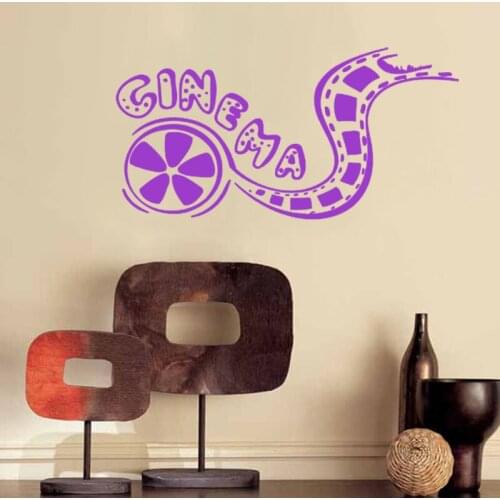 ZOOYOO Film Strip Sign Cinema Wall Sticker Home Decor Wall Art Murals Living Room Wall Decals Children Kids Room Decoration