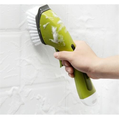 Long Handle Automatic Washing-up Liquid Dispenser Kitchen Cleaning Brush Household Washing Cleaning Supplies Cleaning Tools
