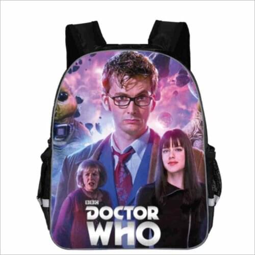 New School Bags Doctor Who 3D printing Backpack Students School Bag For Teenage Girls Boys Backpacks Rucksack mochila