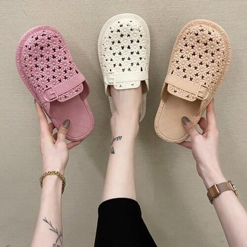 Slippers Women Casual Shoes Fashion Weight Light Ladies Indoor Bathroom Slippers Solid Summer Female Sandals