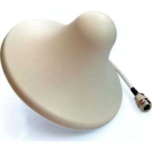 High Quality 800-960mhz 1710-2500mhz 6dbi Omni Ceiling Indoor Antenna For 2G 3G GSM CDMA W-CDMA DCS Repeater Booster Amplifier