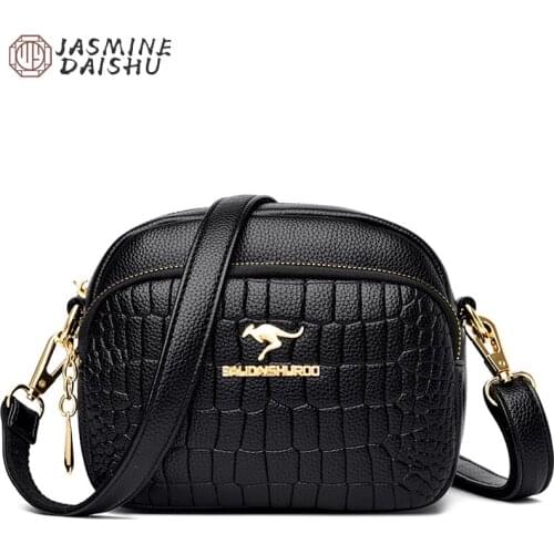 Womens High Quality PU Leather Small Round Bags 2021 Casual Stone Grain Shoulder Bag Ladies Luxury Designer Simple Messenger Bag