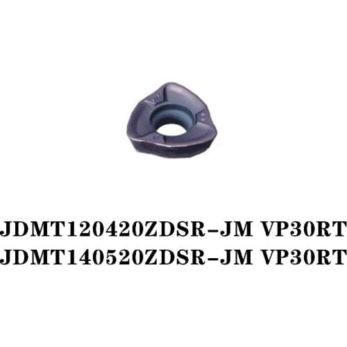 100% Original JDMT JDMT120420ZDSR-JM VP30RT JDMT140520ZDSR-JM 10pcs CNC lathe Insertion Carbide Blade Efficient And Durable JM