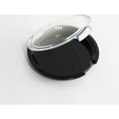 15G Plastic Cosmetic Powder Case, Empty Cosmetic Eyeshadow Packing Box Transparent Cap With Black Bottom F20173650