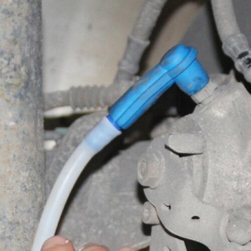 2Pcs High Quality Brake Bleeder Socket Eye-catching Portable Professional Blue Brake Bleeder Kit Easy to Install for Car