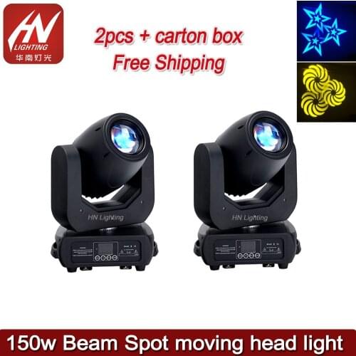 2pcs high quality hot dj club event stage light 150W led moving head spot light