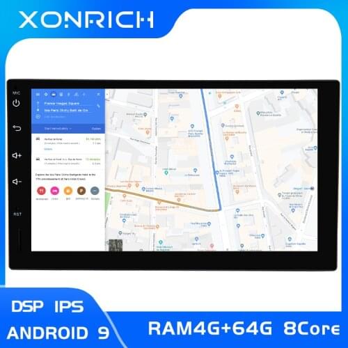 IPS DSP 2 din Android 9 Car Head Unit Radio For Nissan Xtrail Note Qashqai Almera Universal Multimedia AudioGPS NavigationStereo