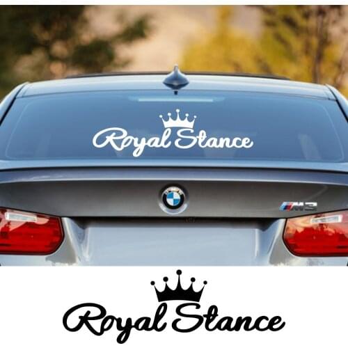 Car Stickers Windshield Window Royal Stance Auto Vinyl Film DIY Decal Automobile Sport Styling Decoration Car Tuning Accessories