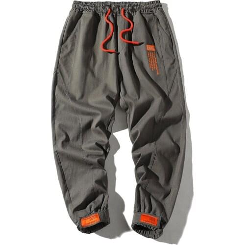 2021 Pockets Cargo Pants Men Color Patchwork Casual Jogger Fashion Tactical Trousers Tide Harajuku Streetwear Pants 4XL