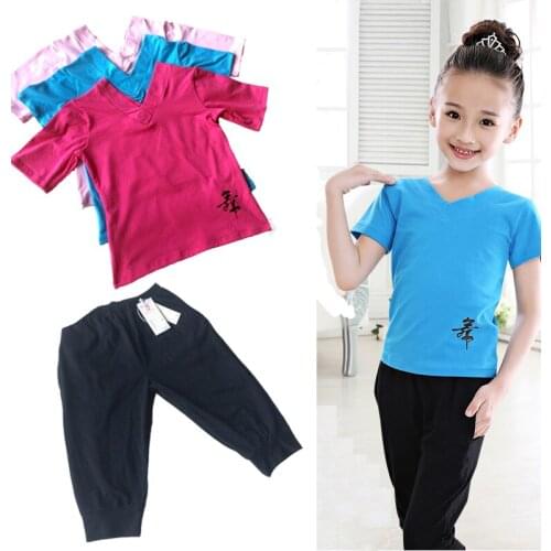 Children Latin Dance Clothes Baby Girl Practice Skirt Competition Performance Dance Dress Summer Short Sleeve Latin Set