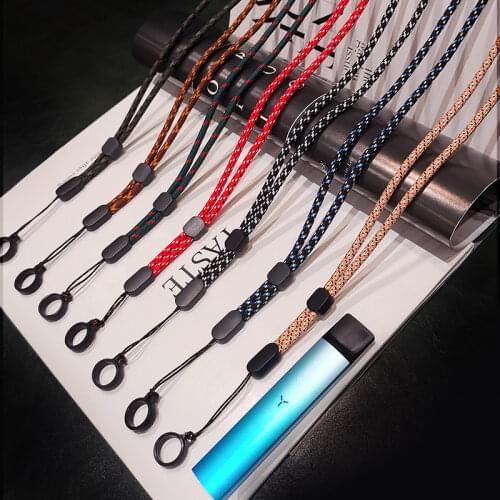 For Relx infinity Hemp Rope Braid Phone Lanyard Necklace Strap For Camera GoPro Long Adjust String Holders with Soft Hoop