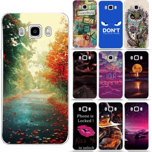 For Samsung Galaxy J7 2016 Case J710 J710F Soft TPU Cover Case For Samsung J7 2016 Cover For Samsung Galaxy J710FN Funda 5.5"