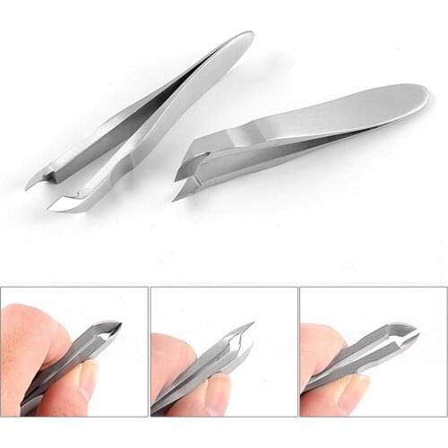 Small Nail Cuticle Scissors Tweezers Mini Nail Clipper Cutter Trimmer For Finger &toe Dead Skin Remove Pedicure Tools