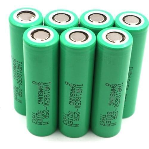 Original 25R 2500mAh rechargeable high-capacity high-rate battery can be used for Walkie talkie,electric tools,etc