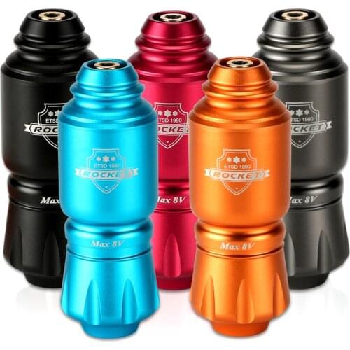 Rocket Mini Tattoo Rotary Pen Professional Guns High Quality Automatic Rotating Brushless DC Motor Permanent Makeup Machine