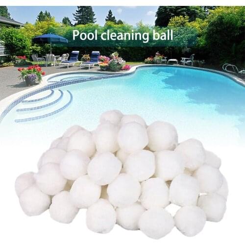 200-700g White Filter Balls Pool Cleaning Balls Cotton White Swimming Pool Cleaning Tools Dedicated Filter Foam Fiber/ball