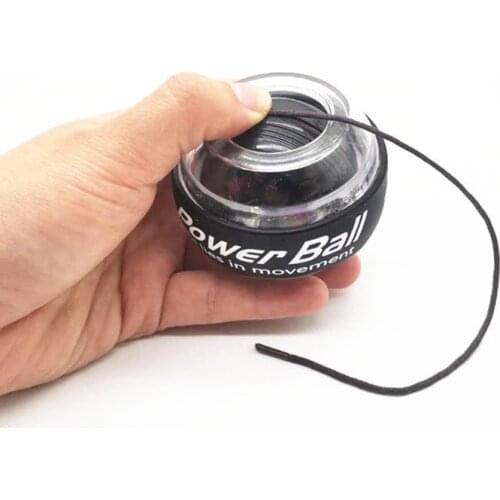 Muscle Power Ball Rope-start Wrist Ball Trainer Relax Gyroscope Power Ball Gyro Arm Exerciser Strengthener Fitness Equipments